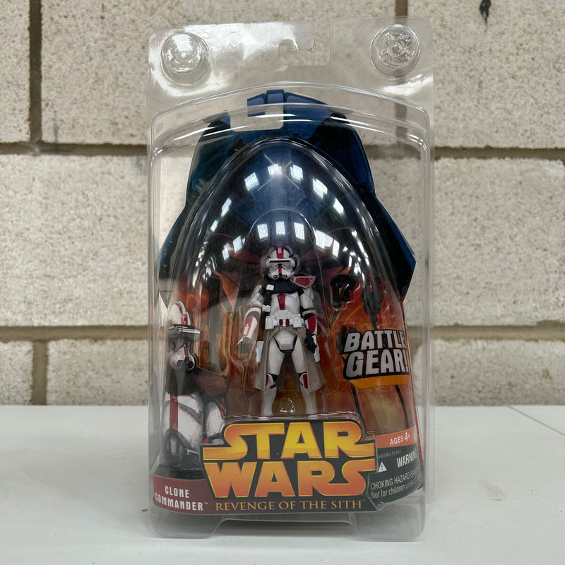 Star Wars Revenge of the Sith Clone Commander (Red)