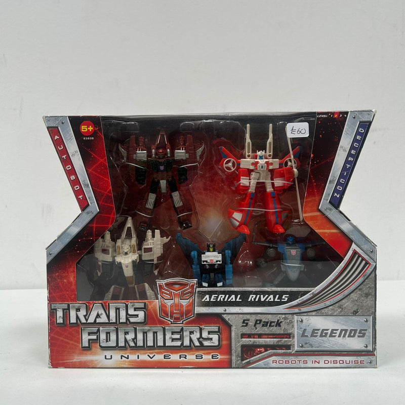 Transformers Universe Legends Aerial Rivals 5 Pack