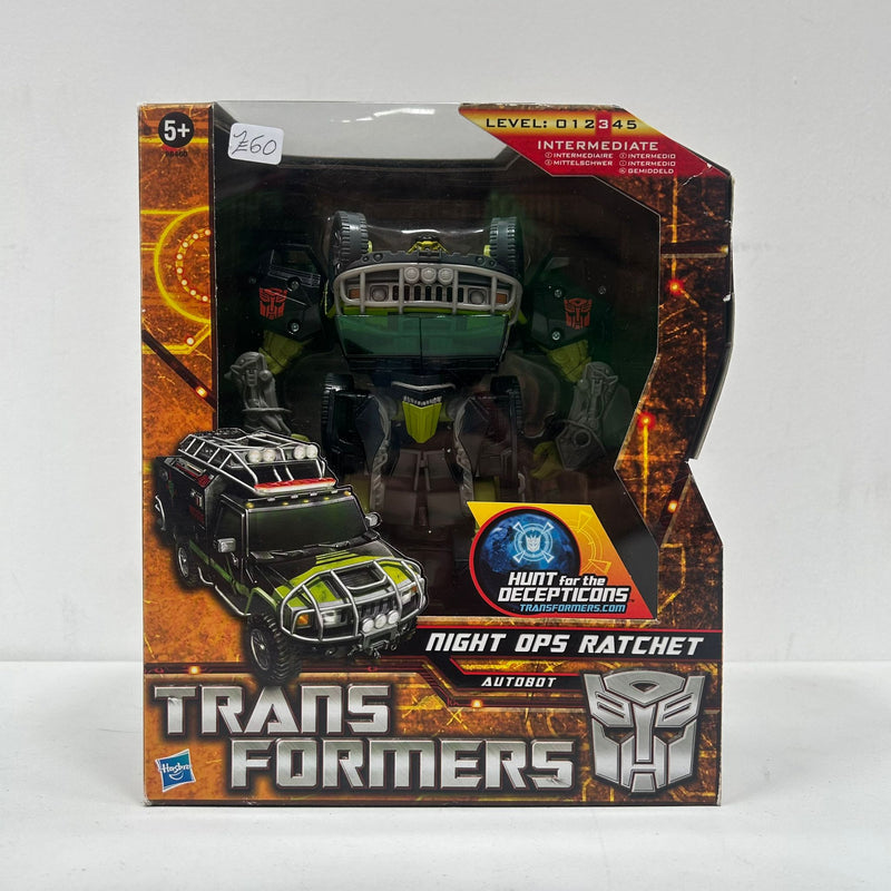 Transformers Hunt For The Decepticons Voyager Night Ops Ratchet