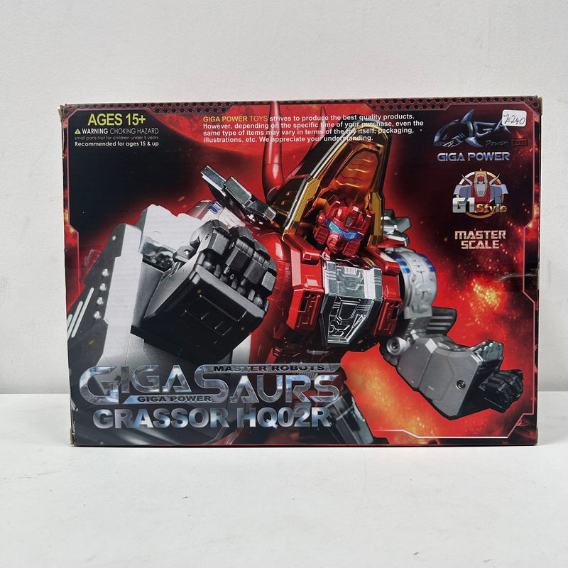 Transformers HQ02R Gigasaurus Grasser PRE-OWNED