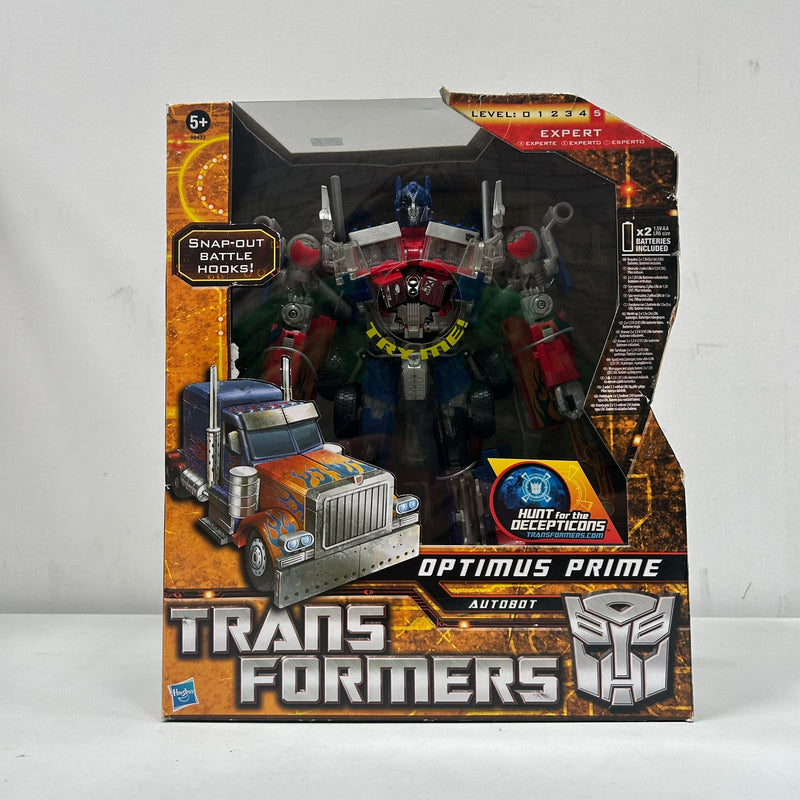 Transformers Hunt For The Decepticons Leader Battle Hooks Optimus Prime