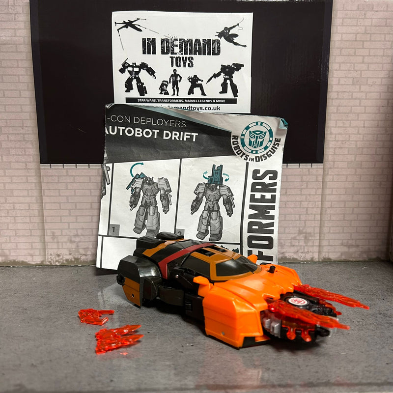 Transformers Robots In Disguise Deployer Drift PRE-OWNED