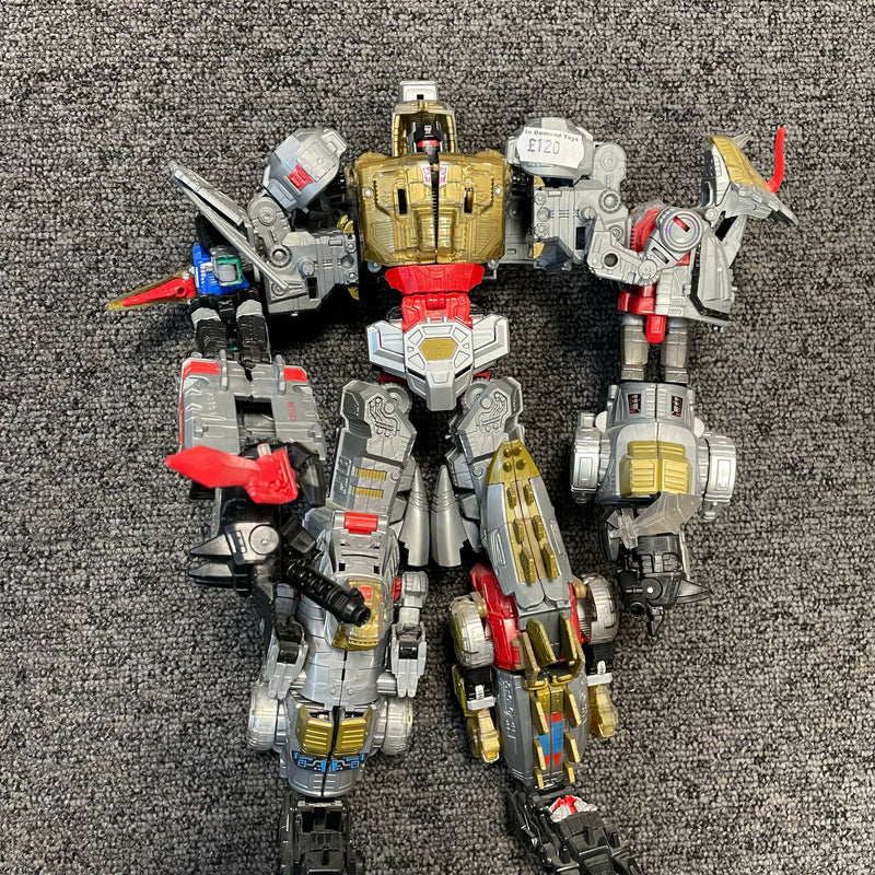 Transformers Combiner Wars Dinobot Volcanicus Team PRE-OWNED