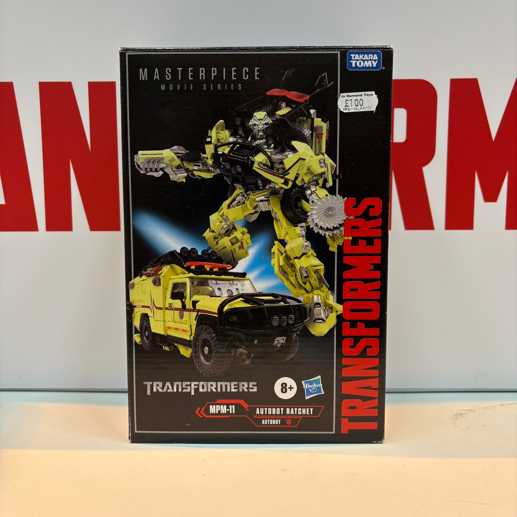 Transformers Masterpiece Movie MPM-11 Ratchet PRE-OWNED – In