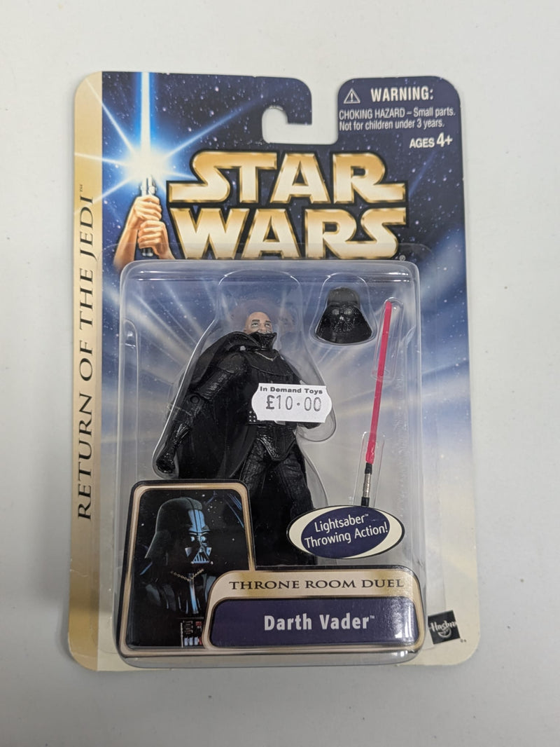 Star Wars The Saga Collection Throne Room Duel Darth Vader