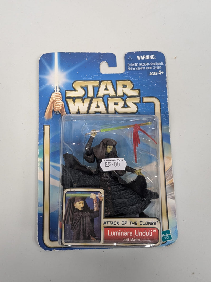 Star Wars The Saga Collection Attack Of The Clones Luminara Unduli Jedi Master