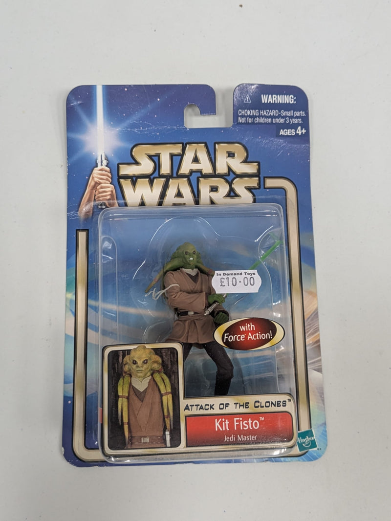 Star Wars The Saga Collection Attack Of The Clones Kit Fisto Jedi Master