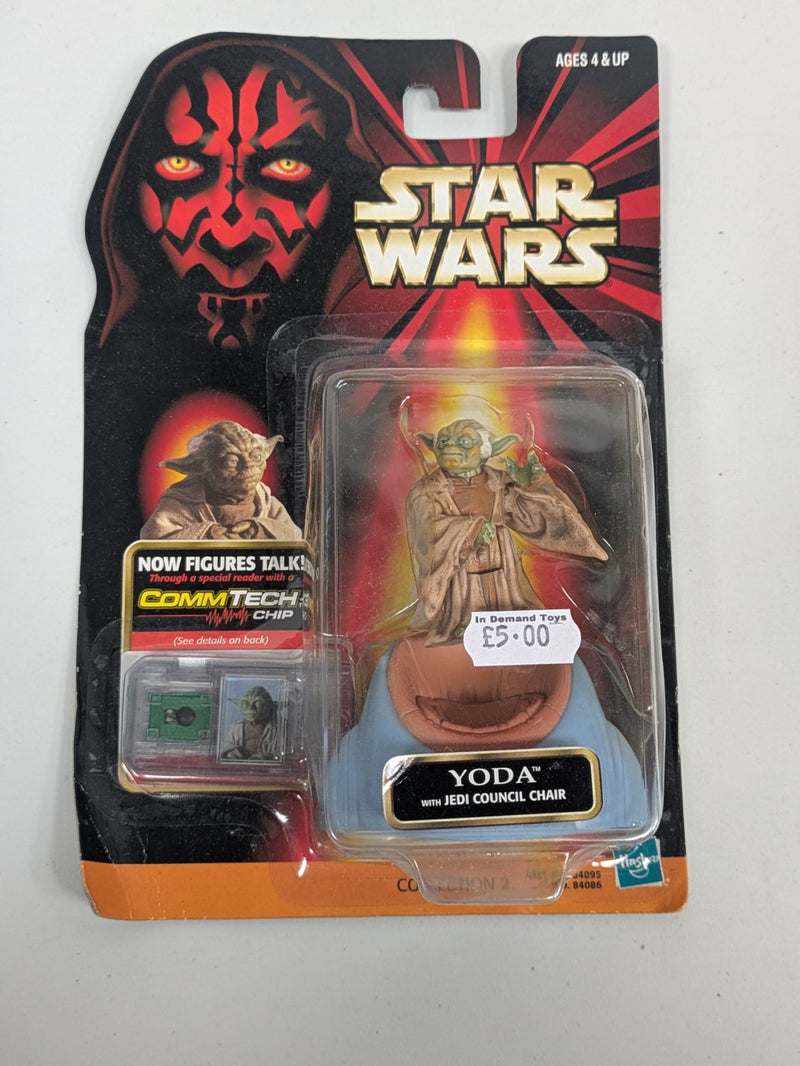 Star Wars Episode 1 Yoda with Jedi Council Chair