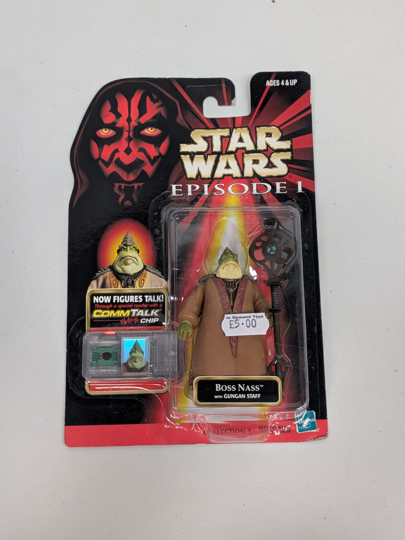 Star Wars Episode 1 Boss Nass with Gungan Staff (Collection 3)