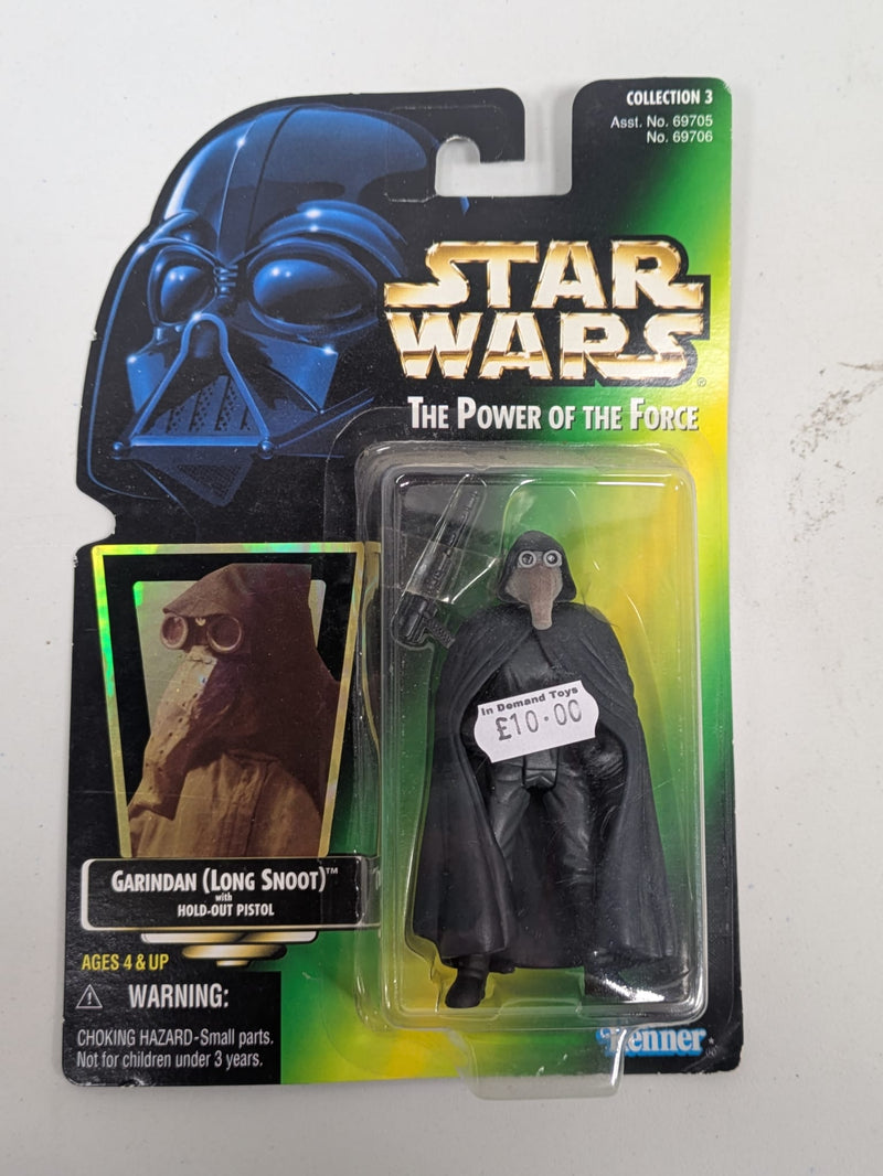 Star Wars The Power Of The Force Garindan (Long Snoot) with Hold-Out Pistol (Collection 3)