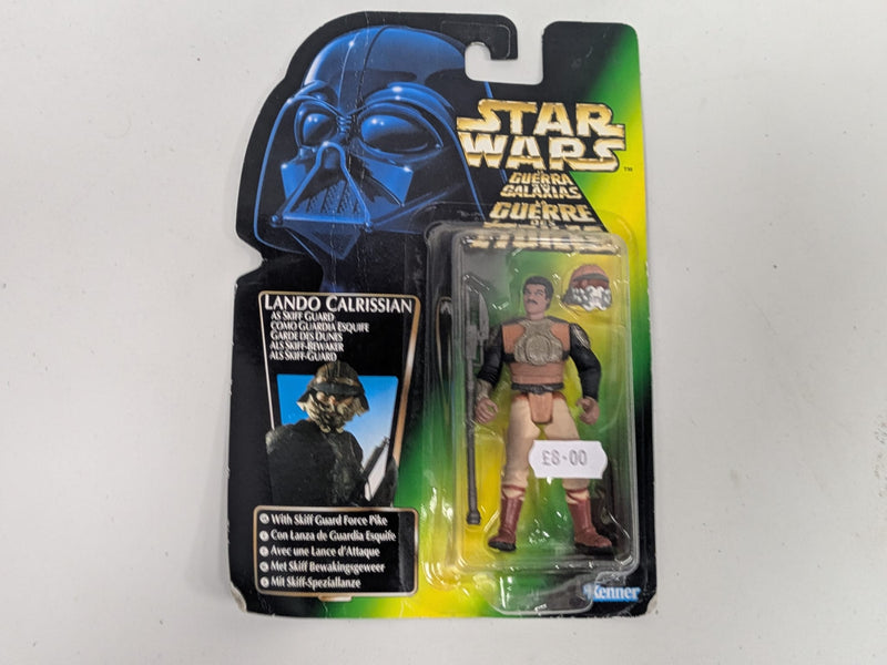 Star Wars (International) Lando Calrissian as Skiff Guard with Skiff Guard force Pike
