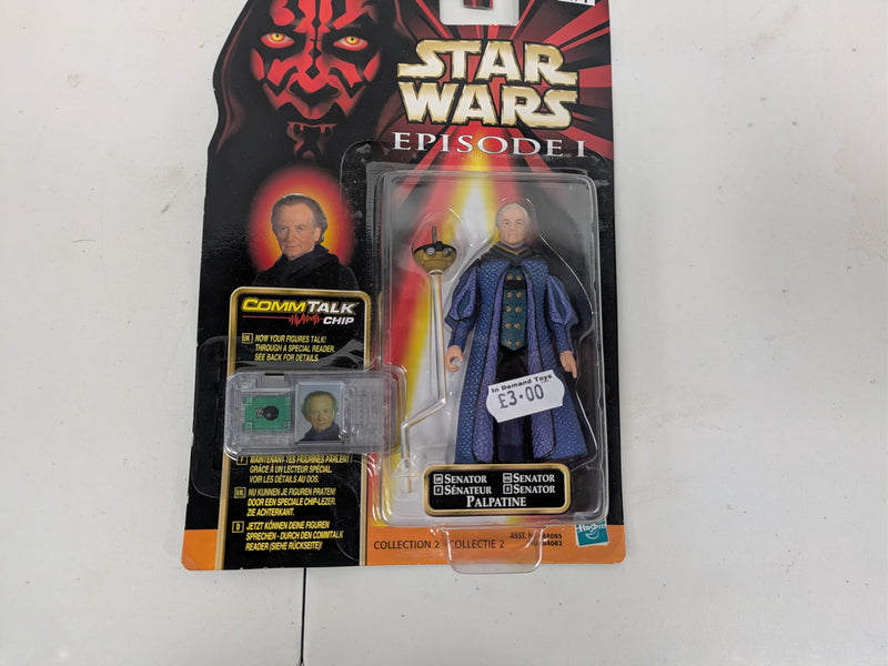 Star Wars Episode 1 Senator Palpatine CommTalk chip (Collection 2)