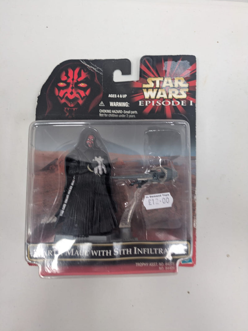 Star Wars Episode 1 Darth Maul With Sith Infiltrator