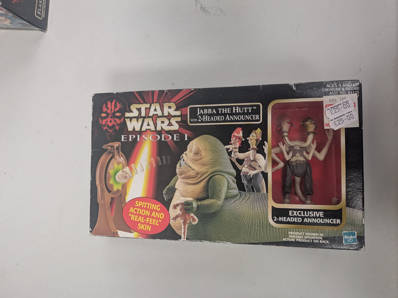 Star Wars Episode 1 Jabba The Hutt with 2-Headed Announcer