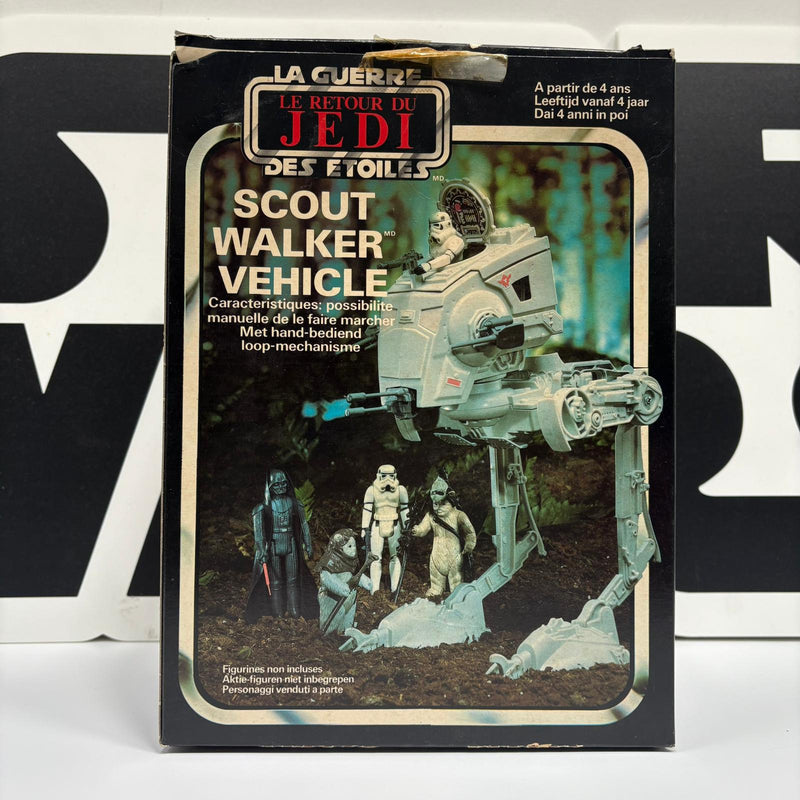 Star Wars Vintage Return Of The Jedi Scout Walker Vehicle Boxed