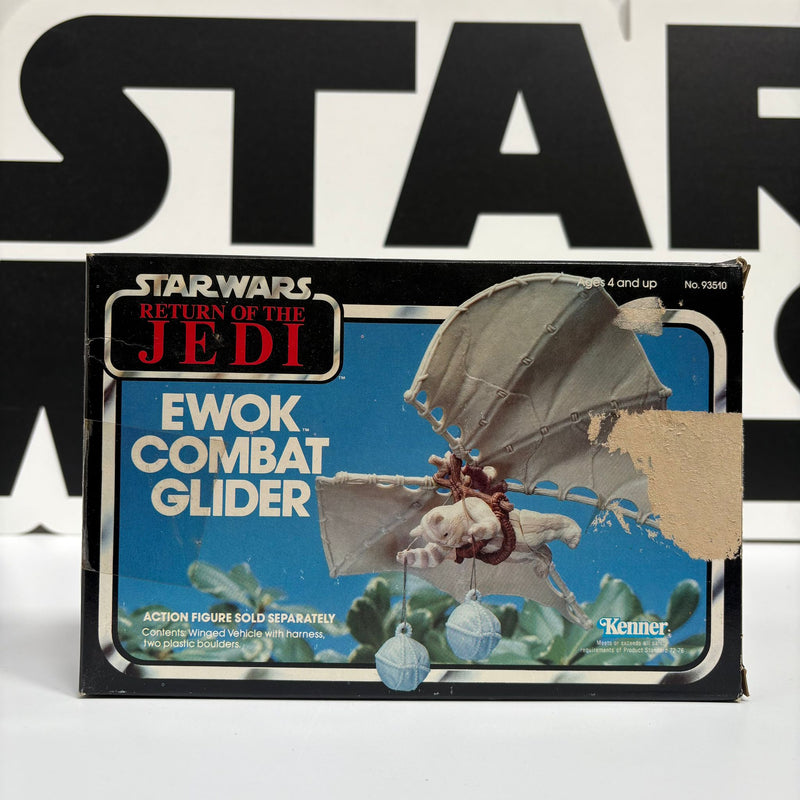 Star Wars Vintage Return Of The Jedi Ewok Combat Glider Boxed NOT COMPLETE