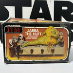 Star Wars Vintage Return Of The Jedi Jabba The Hutt Playset BOX & INSTRUCTIONS ONLY