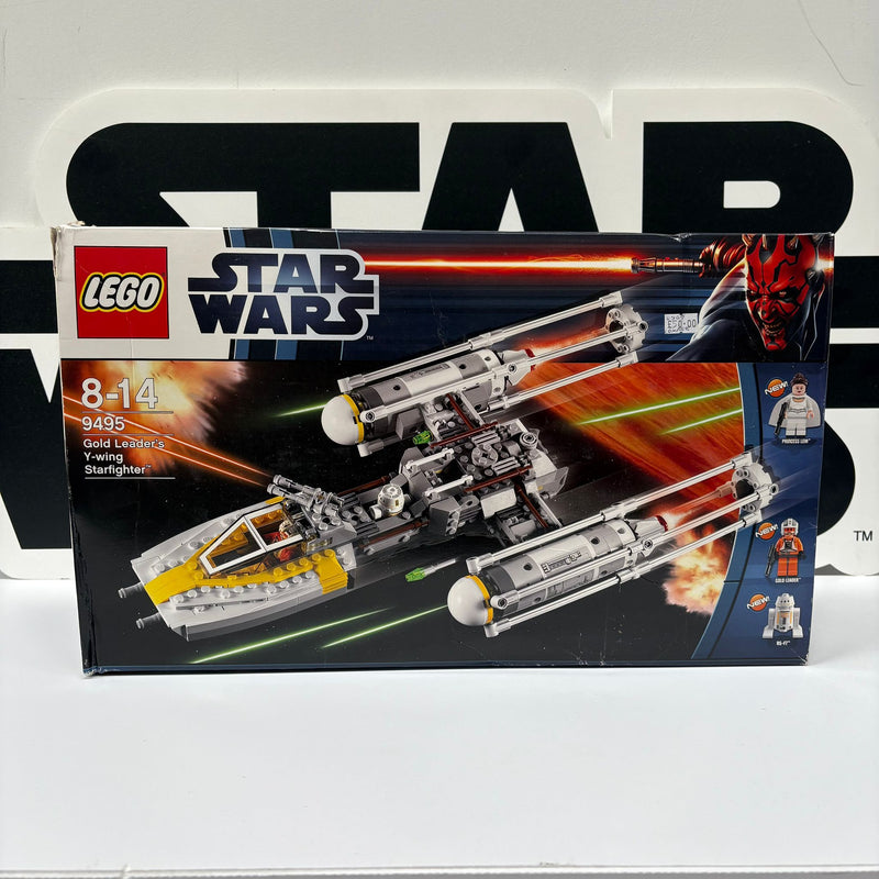 Star Wars Lego Gold Leaders Y-Wing Starfighter (9495) Complete & Boxed