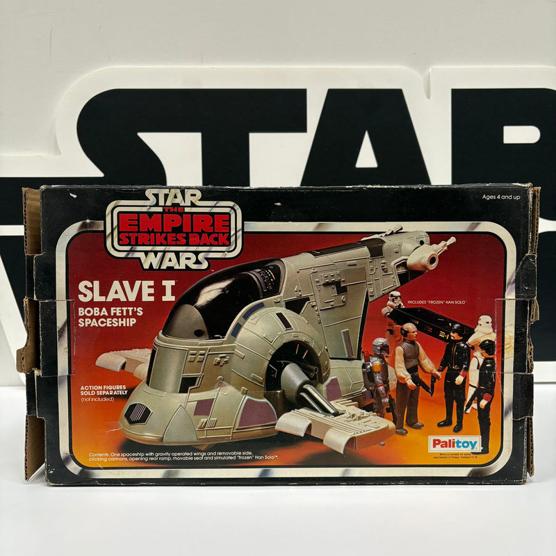 Star Wars Vintage Empire Strikes Back Palitoy Slave 1 BOX ONLY