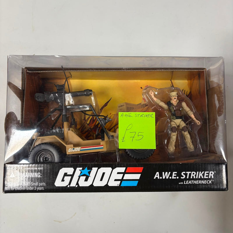 G.I.Joe 3.75" A.W.E. Striker with Leatherneck