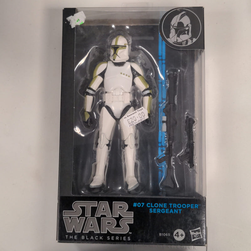 Star Wars Black Series Clone Trooper Sergeant PRE-OWNED