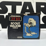 Star Wars Vintage Return Of The Jedi Scout Walker Vehicle BOX ONLY