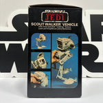 Star Wars Vintage Return Of The Jedi Scout Walker Vehicle Boxed