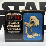 Star Wars Vintage Return Of The Jedi Scout Walker Vehicle Boxed