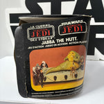 Star Wars Vintage Return Of The Jedi Jabba The Hutt Playset BOX & INSTRUCTIONS ONLY
