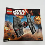Star Wars Lego First Order Special Forces Tie Fighter (75101) BOXED ONLY 2 MINI FIGURES
