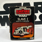 Star Wars Vintage Empire Strikes Back Palitoy Slave 1 BOX ONLY