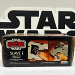 Star Wars Vintage Empire Strikes Back Palitoy Slave 1 BOX ONLY