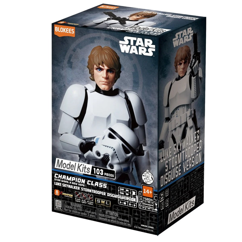 Star Wars Blokees Champion Class Luke Skywalker (Stormtrooper Disguise)