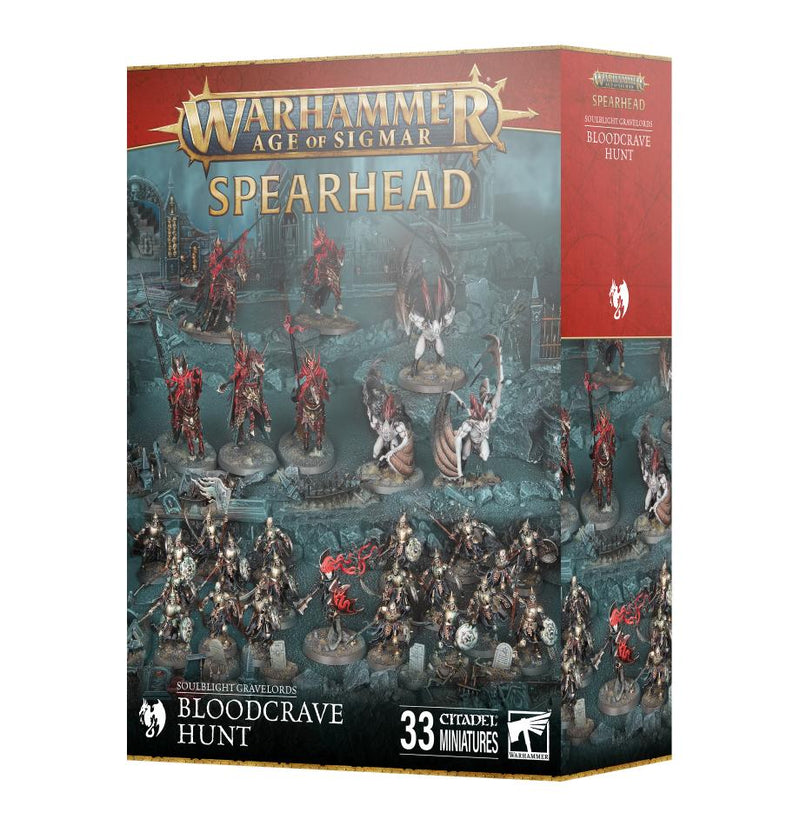 Warhammer Age of Sigmar Spearhead Soulblight Gravelords Bloodcrave Hunt