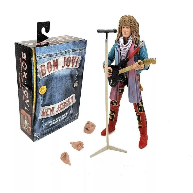 Neca Bon Jovi Slippery When Wet Tour Action Figure