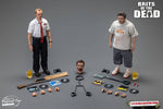 PRE-ORDER Play Craft Toys Brits of the Dead Shaun and Ed 2-Pack 1/12 Scale Collectible Figure Set