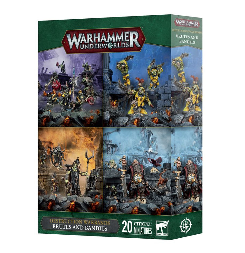 Warhammer Underworlds Chaos Warbands Brutes and Bandits