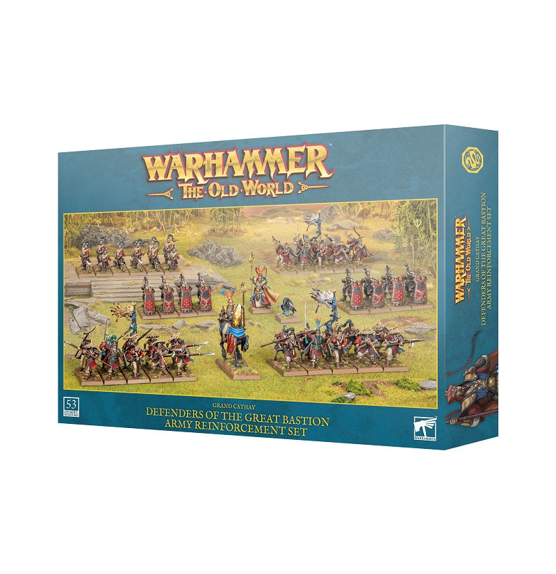 Warhammer The Old World Grand Cathay Defenders fo The Great Bastion Army Reinforcement Set - Dispatches Fri 13/03
