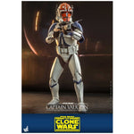 Hot Toys Star Wars The Clone Wars Captain Vaughn 1/6 Scale Collectible Figure