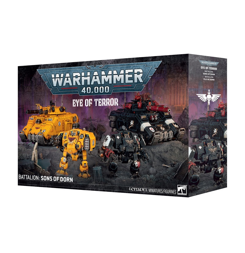 Warhammer 40,000 Eye of Terror Sons of Dorn Battalion