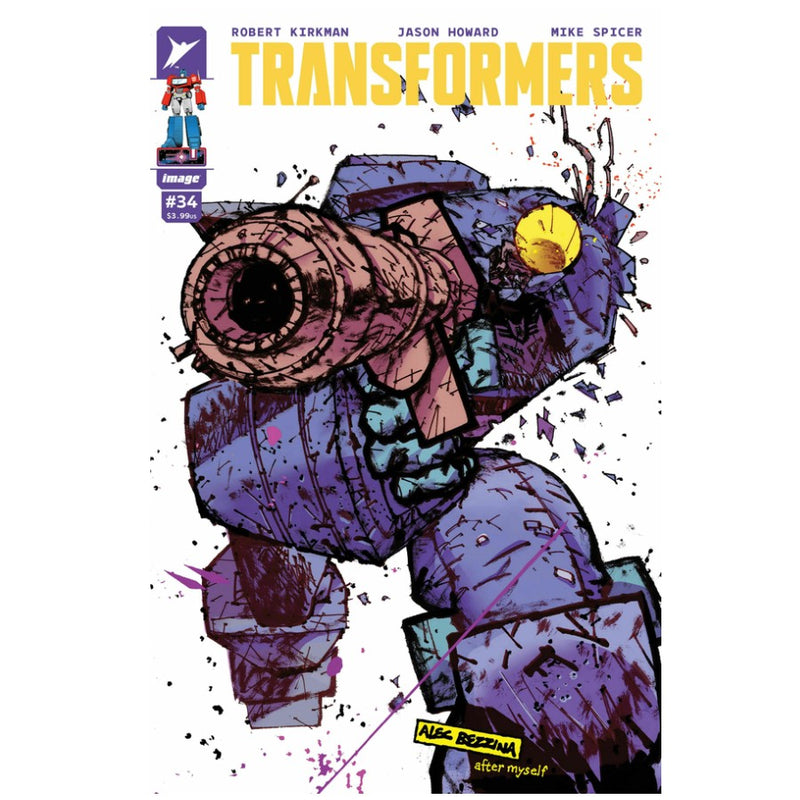 Transformers Comic #34 Cover E (Alec Bezzina)