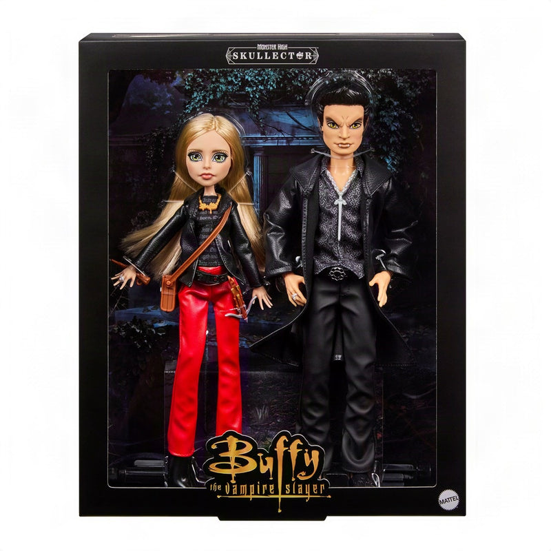 Monster High X Buffy The Vampire Slayer Skullector 2 Pack - Buffy & Angel