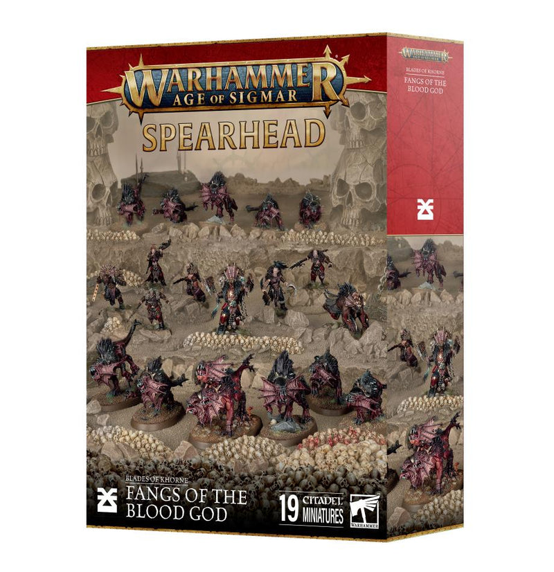 Warhammer Age of Sigmar Spearhead Fangs of The Blood God