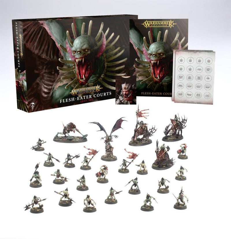 Warhammer Age of Sigmar Flesh Eater Courts Army Set