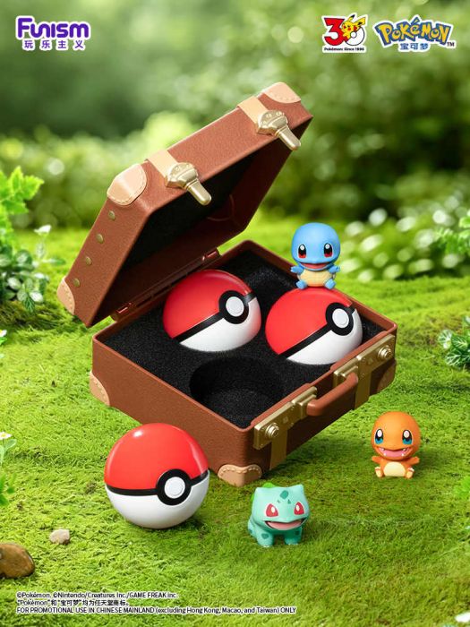 Funism Pokemon Palmsize Wonders 30th Anniversary Blind Box Collection SINGLE BOX