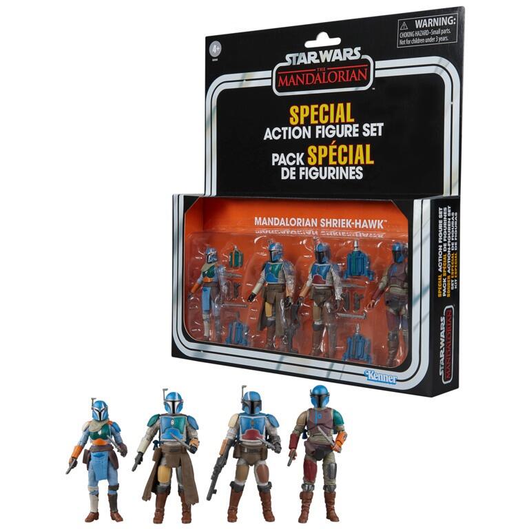 Star Wars Vintage Collection Mandalorian Shriek Hawk 4 Pack