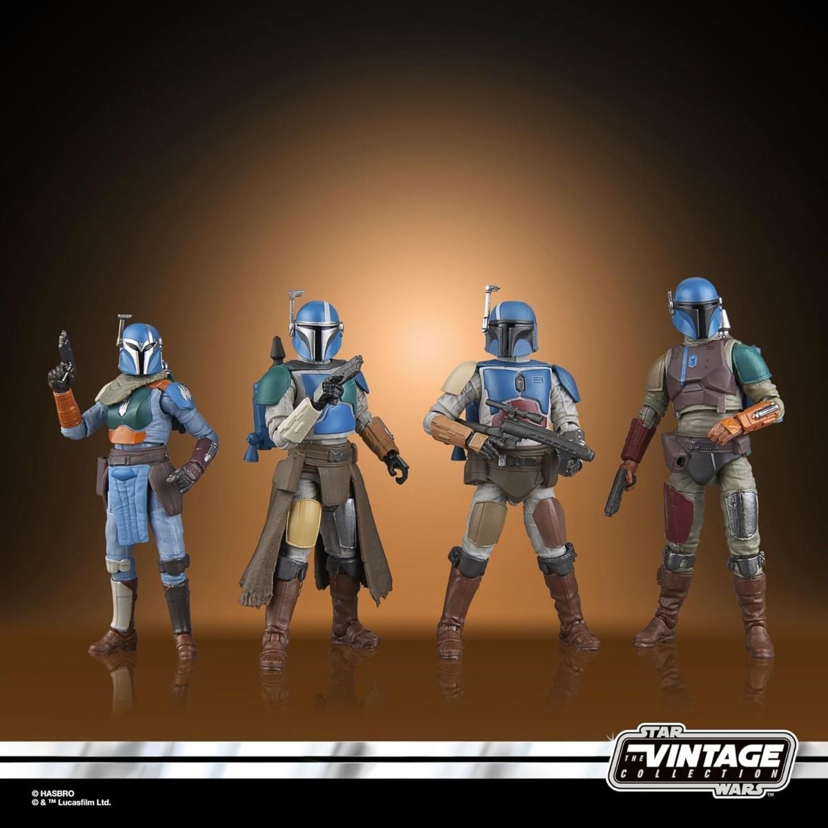 Star Wars Vintage Collection The Mandalorian Shriek Hawk 4 Pack In