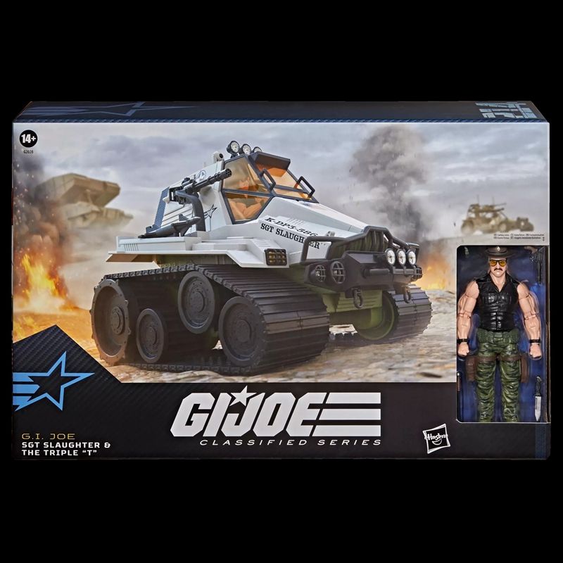 PRE-ORDER G.I. Joe Classified Series Sgt Slaughter & The Triple "T"