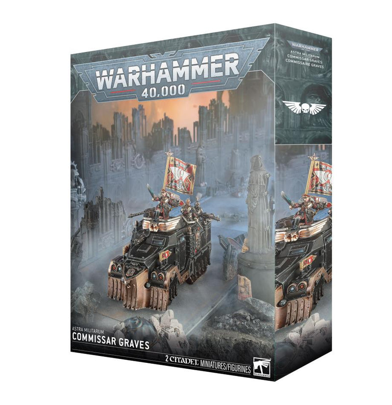 Warhammer 40,000 Commissar Graves ARRIVING SOON