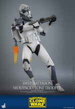 Hot Toys Star Wars 104th Battalion Wolfpack Clone Trooper (Deluxe Version) 1/6th Scale Collectible Figure IMPORT STOCK